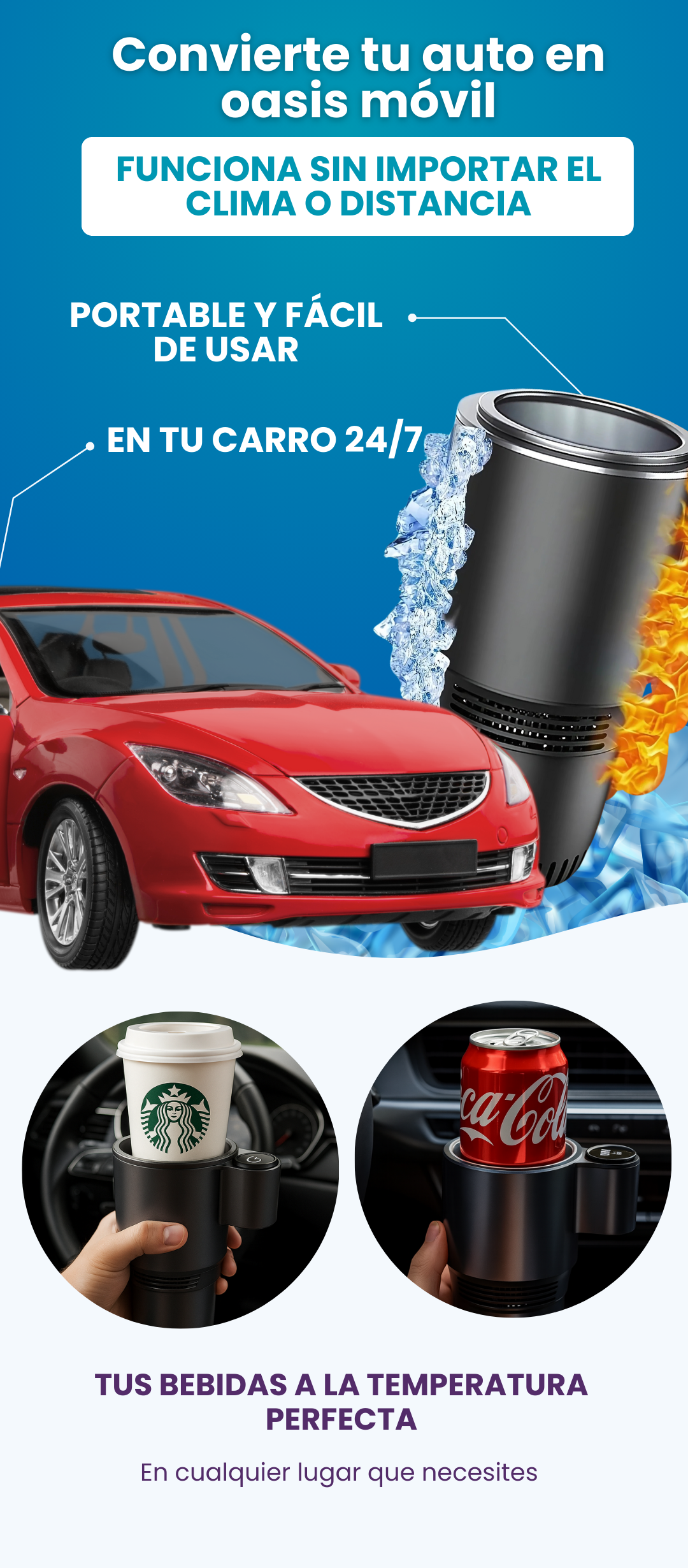 Mini Refrigerador Compact Cool Pro - 2 En 1