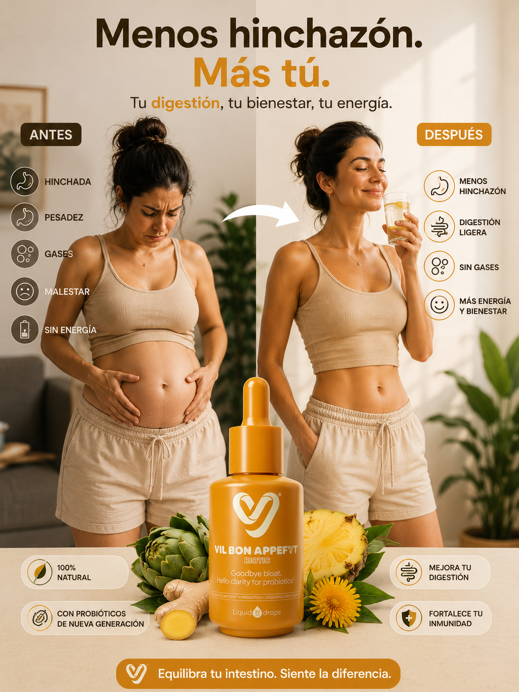 Bon Appefyt™ – El suplemento líquido que elimina la hinchazón después de cada comida y restaura tu digestión en 30 días
